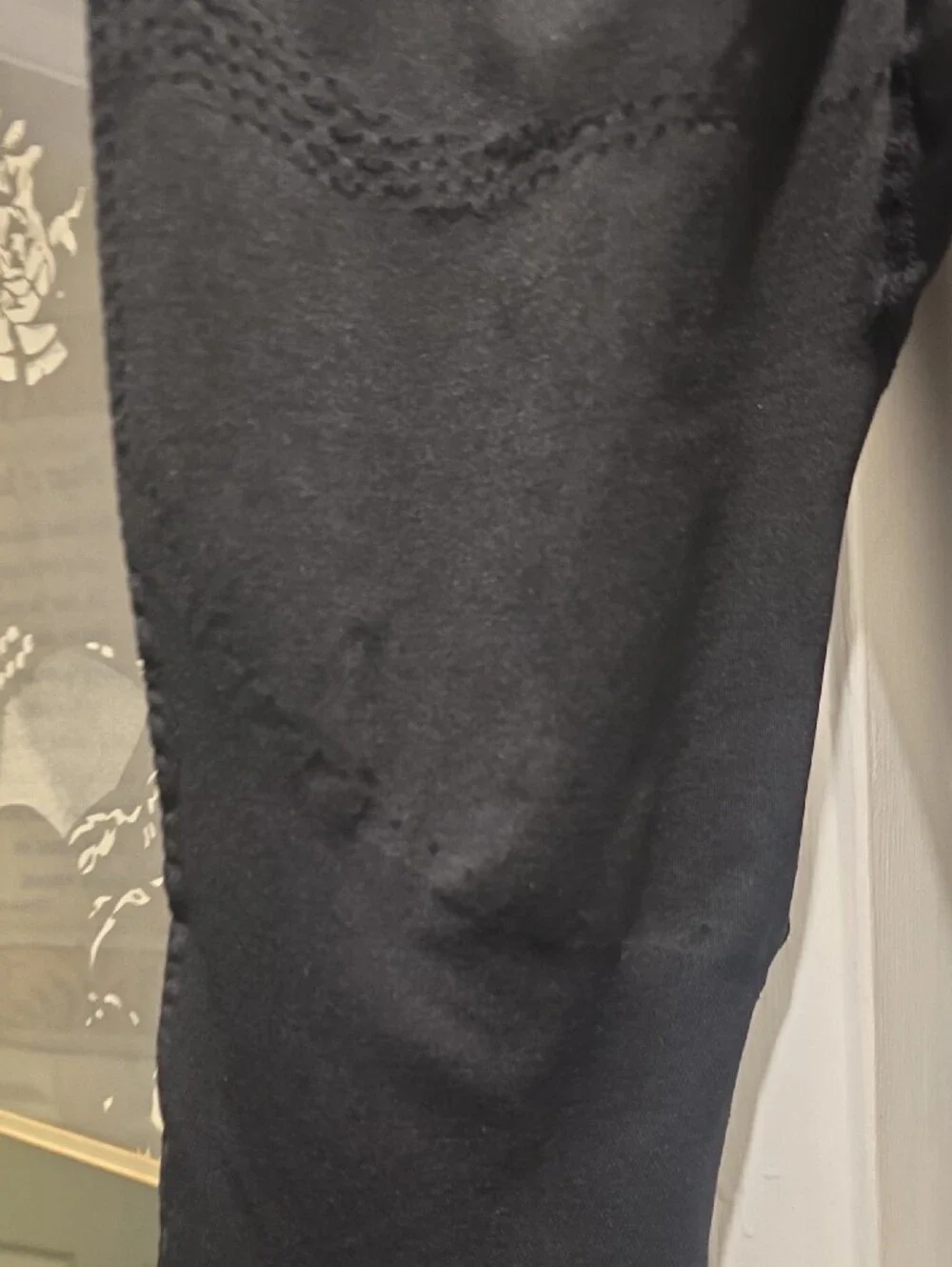 High-Waist Black Leggings